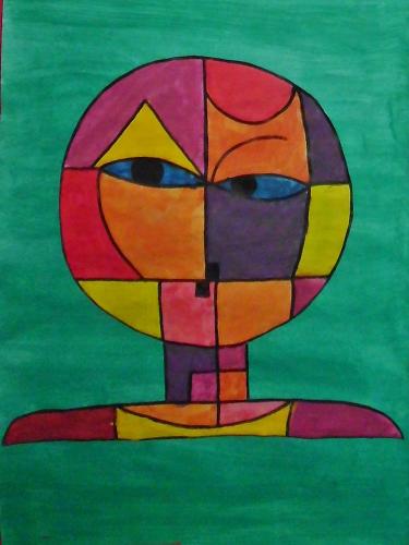 nach P. Klee - Senecio 3